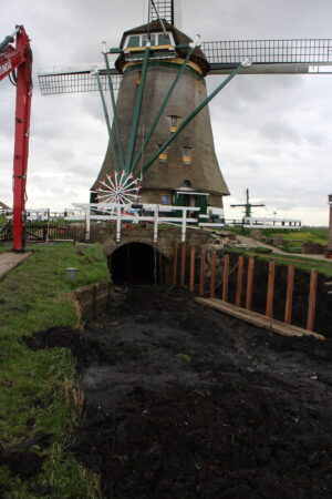 Restauratieverslag_Middenmolen_Aarlanderveen_droogzetten_waterloop